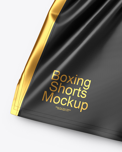 Boxing Shorts Mockup