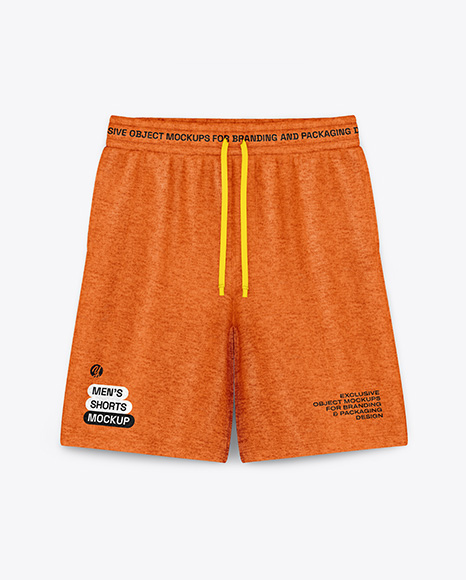Heather Shorts Mockup
