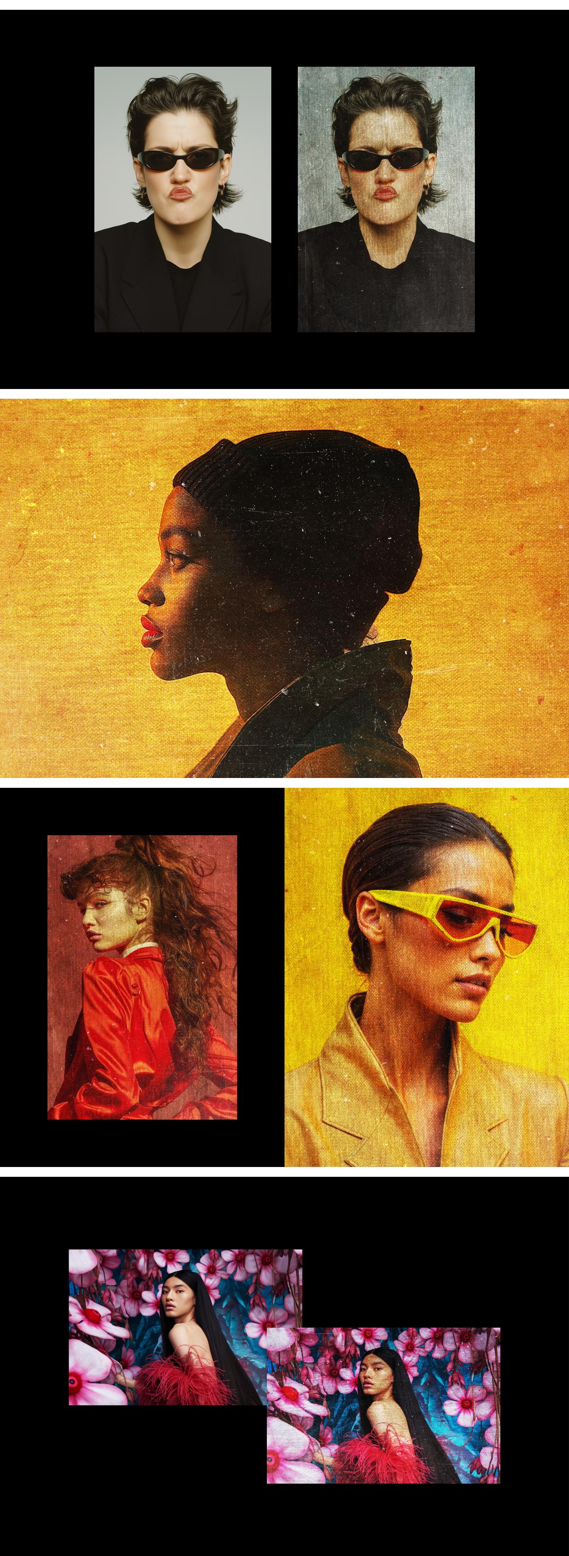 Worn Retro Book Photo Effect