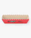 Kraft Paper Tray Mockup