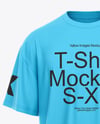 Men's Drop Shoulder Oversized T-Shirt Mockup