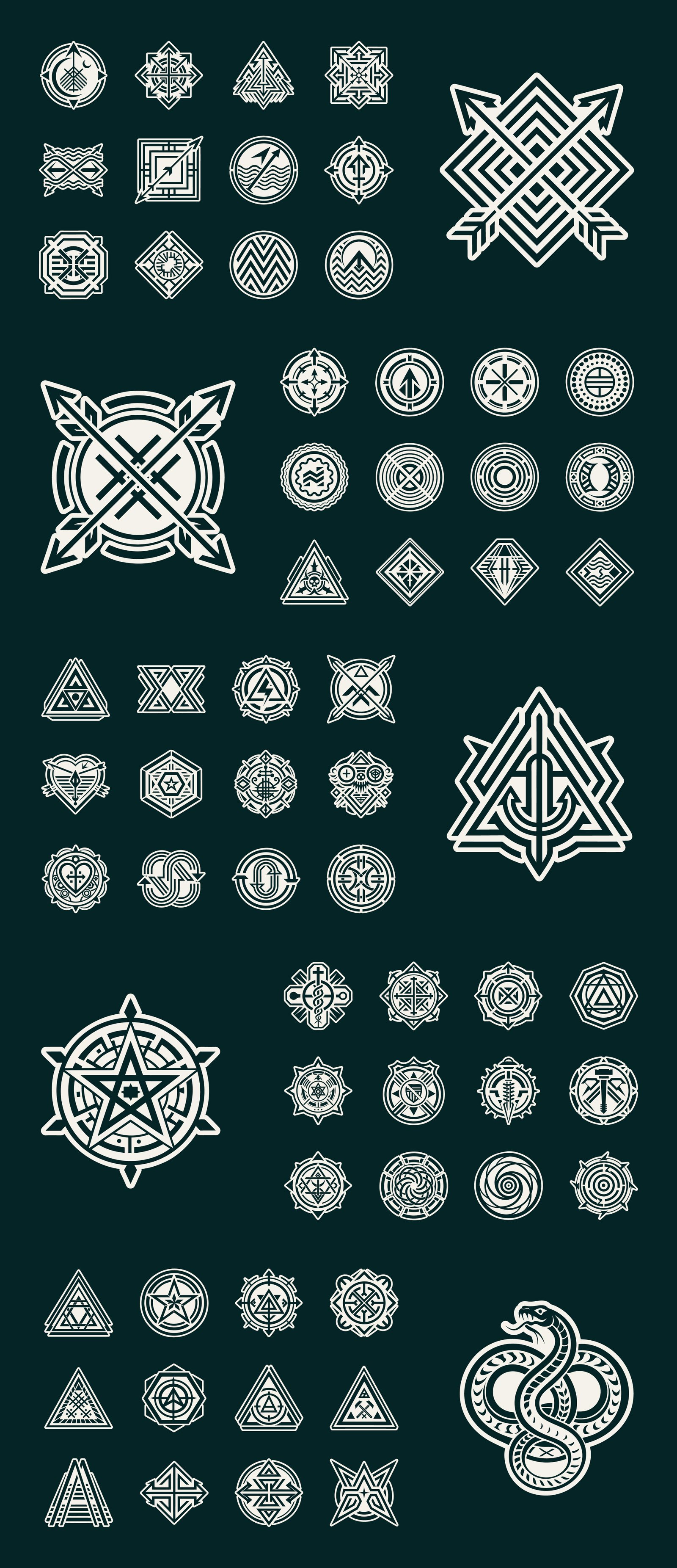 Hobo Code and Signs Symbols