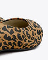 Pair of Suede Ballet Flats Mockup