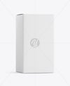 Paper Box Mockup – Half Side View