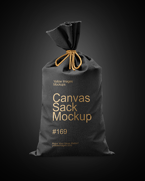 Canvas Sack Mockup