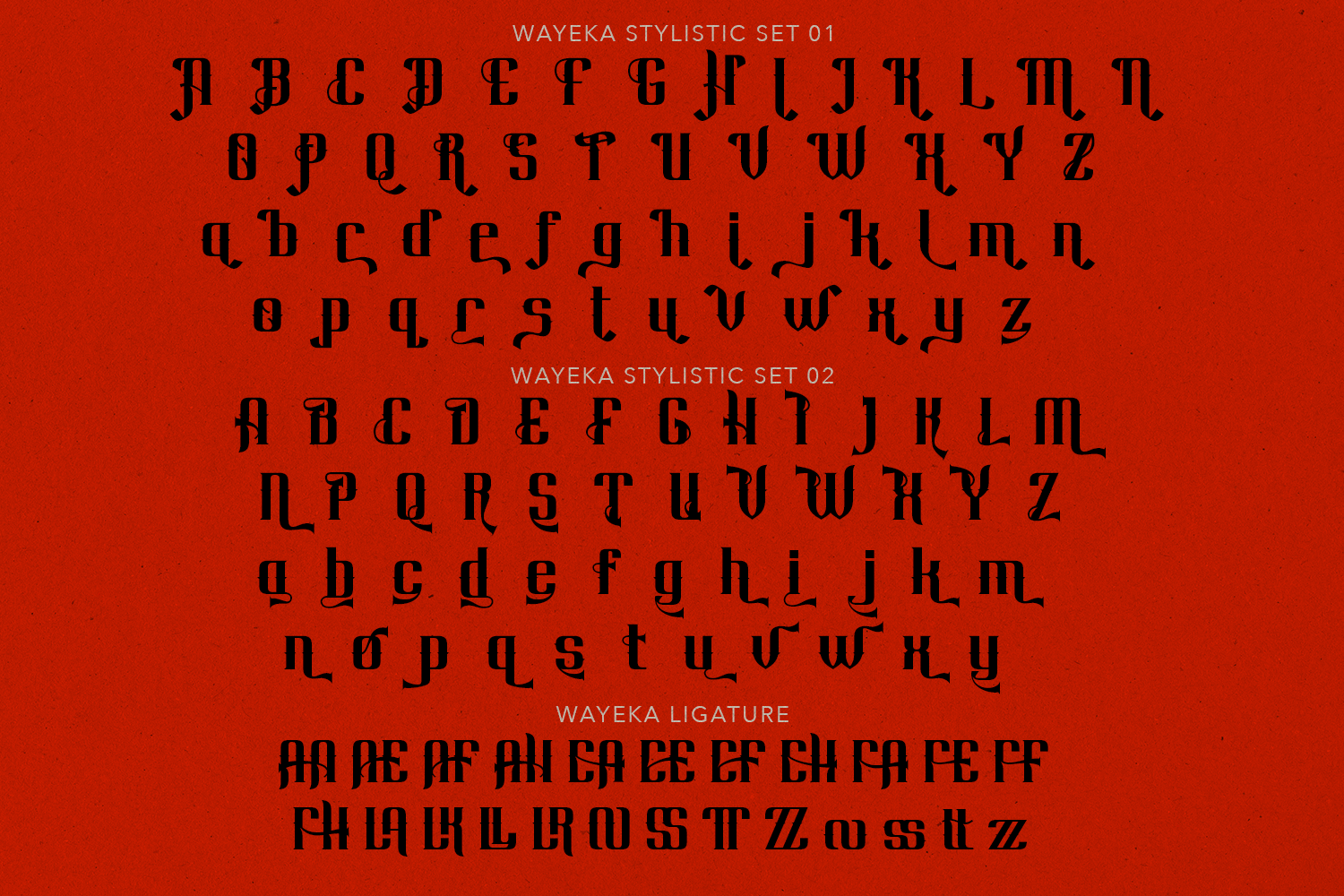 Wayeka Display Font