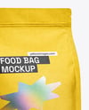 Kraft Paper Food Bag Mockup