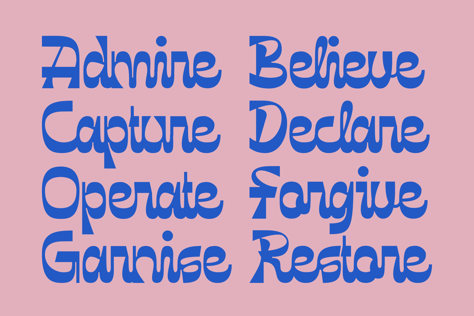 Sogta - Display Script Typeface