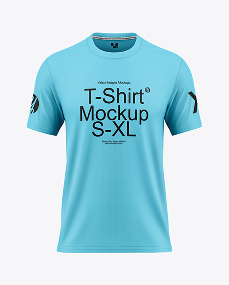 T-Shirt Mockup - Front View