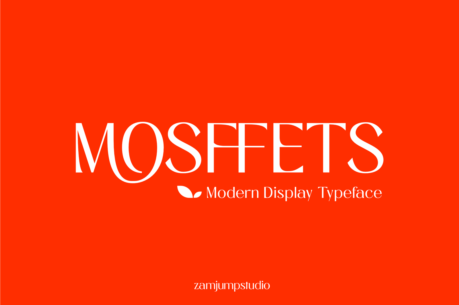 Mosffets - Modern Display Typeface