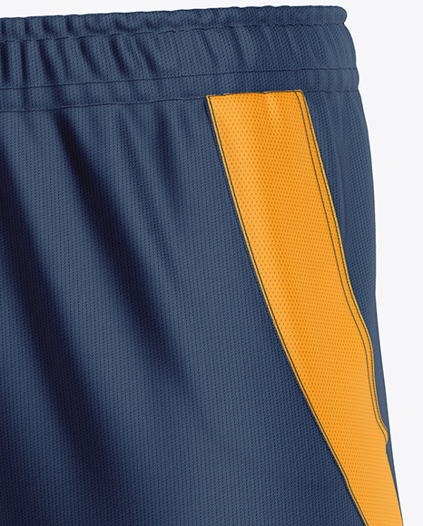 Training Shorts Mockup - Half Side View
