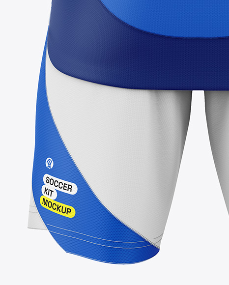 Soccer Kit Mockup - Back View