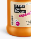1 Gallon Plastic Jug Mockup
