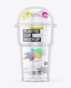 Clear Plastic Cup Mockup