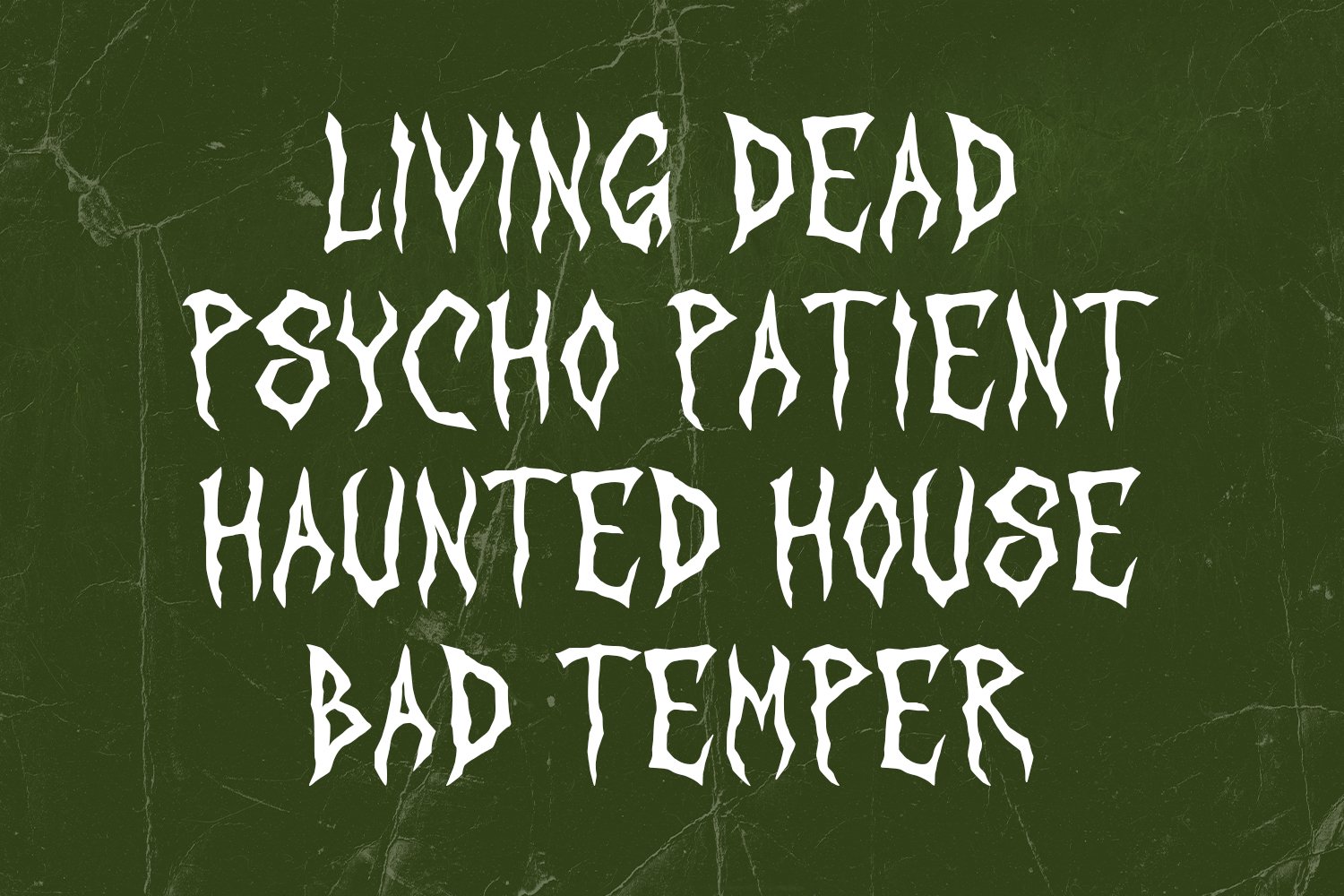 Frakhaz Sharp Metal Horror Display Font