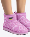 Pair of UGG Boots on Woman's Legs Mockup