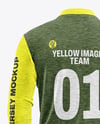 Melange Jersey Mockup - Back View