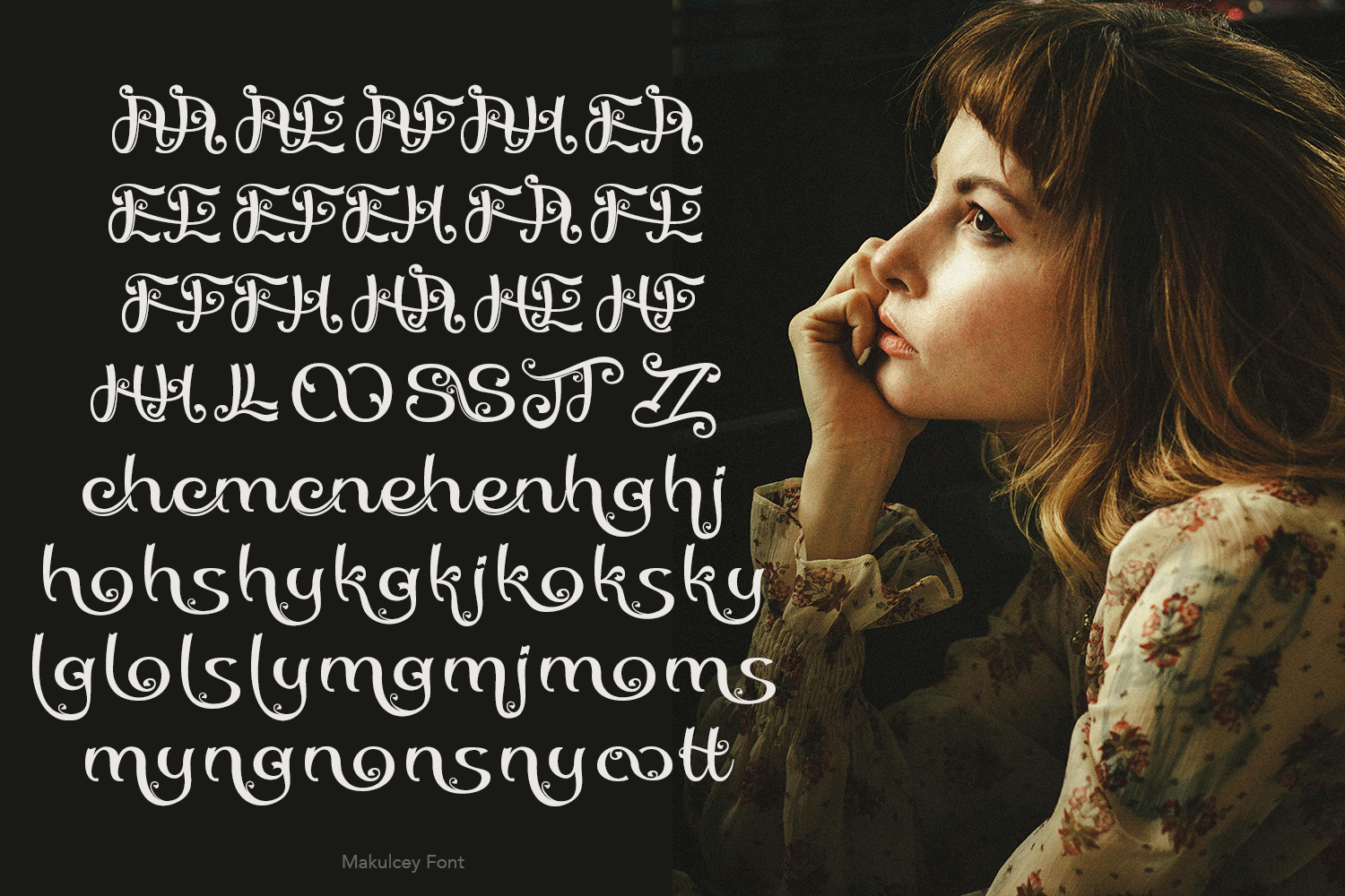 Makulcey Script Font