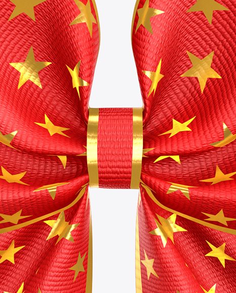 Cheer Bow Mockup