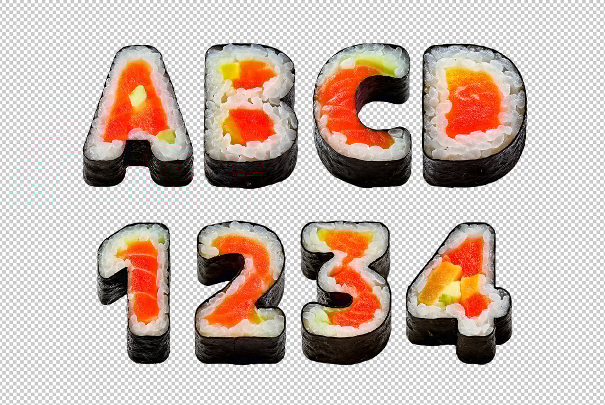 Sushi Font