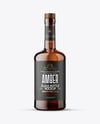 Amber Bottle Mockup