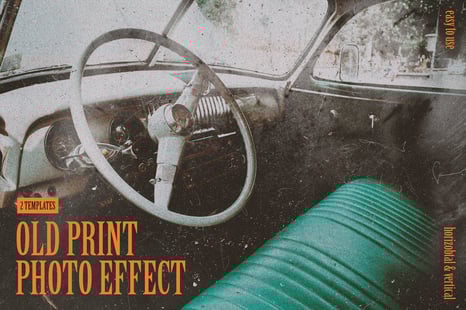Old Printed Photo Effect - Add-Ons