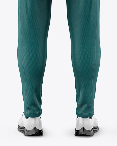 Women's Sport Suit Mockup - Back View