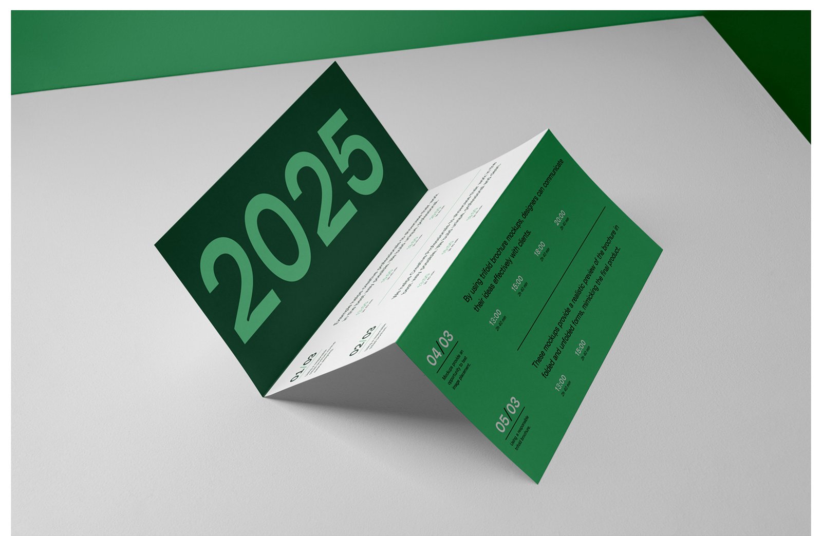 Studio Trifold Mockups