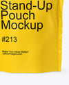 Matte Stand-Up Pouch Mockup