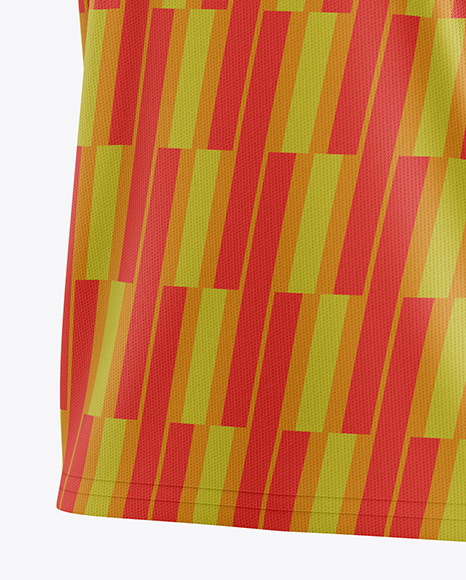 Soccer Jersey Mockup - Half Side View