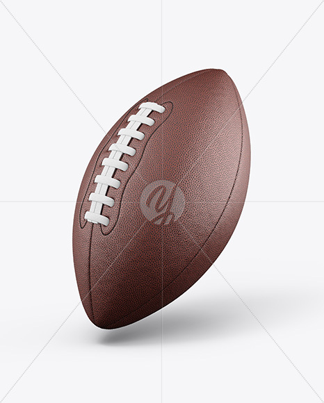 American Football Ball Mockup
