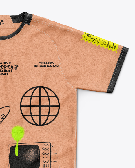 Heather T-Shirt Mockup