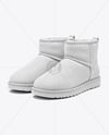 Pair of Women's UGG Boots Mockup