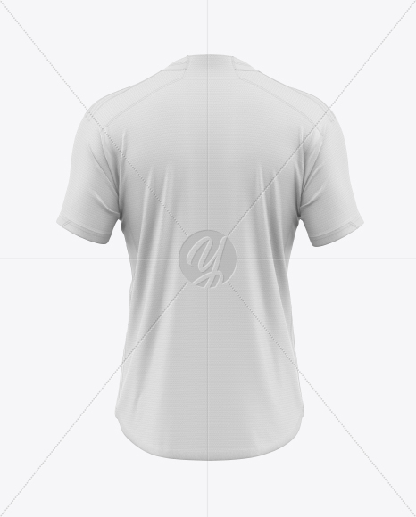 Soccer Jersey Mockup - Back View