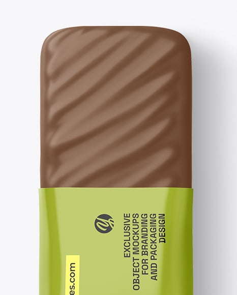 Chocolate Snack Bar Mockup
