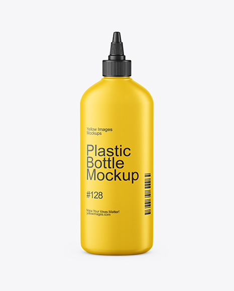 Matte Cosmetic Bottle Mockup - PSD Mockups