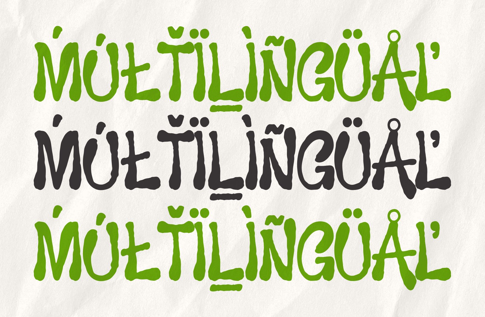 Chiria – Street Decorative Display Font