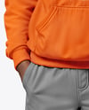 A Black Man in a Hoodie and Sweatpants Mockup