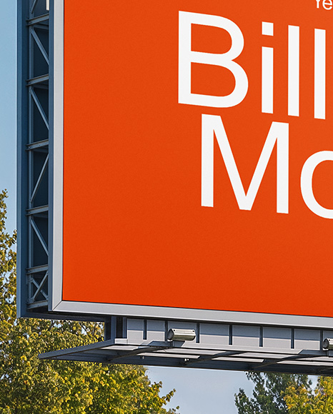 Outdoor Billboard Mockup