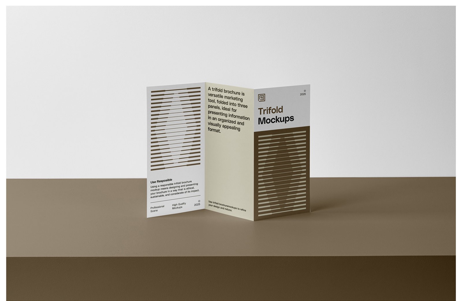 Studio Trifold Mockups
