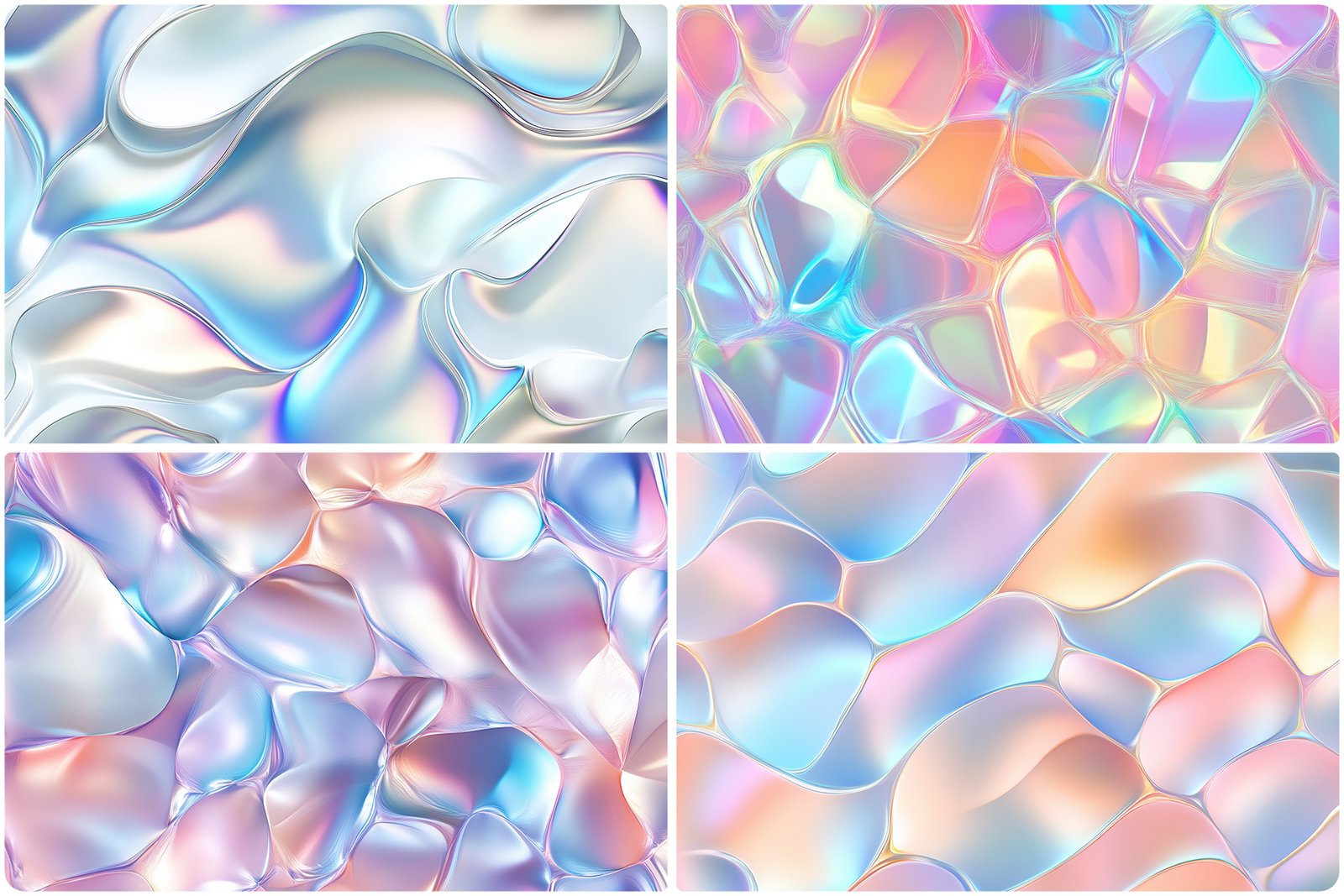 30 Pearlescent Background Textures