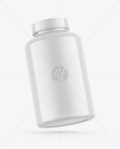 Glossy Bottle Mockup