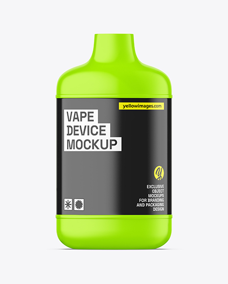 Matte Vape Device Mockup