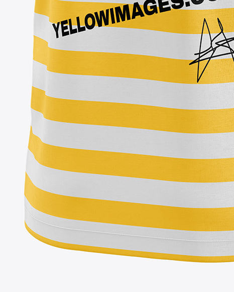 Kids T-Shirt Mockup - Back View