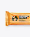 Glossy Snack Package Mockup