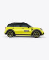 Hatchback Mockup - Side View