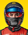 Man Wearing Racing Kit Mockup
