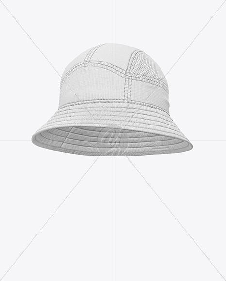 Ripstop Bucket Hat Mockup - Half Side View