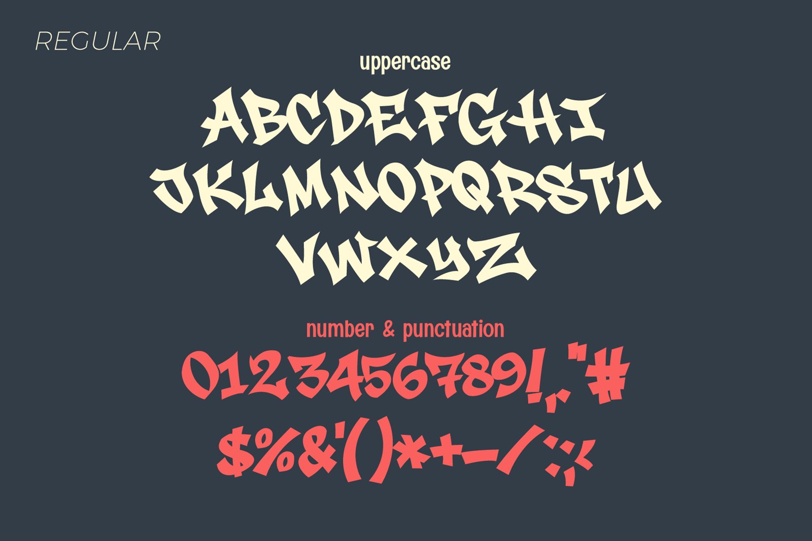 Gunko Street – Bold 3D Graffiti Font