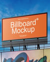 Billboard on the City Street Mockup